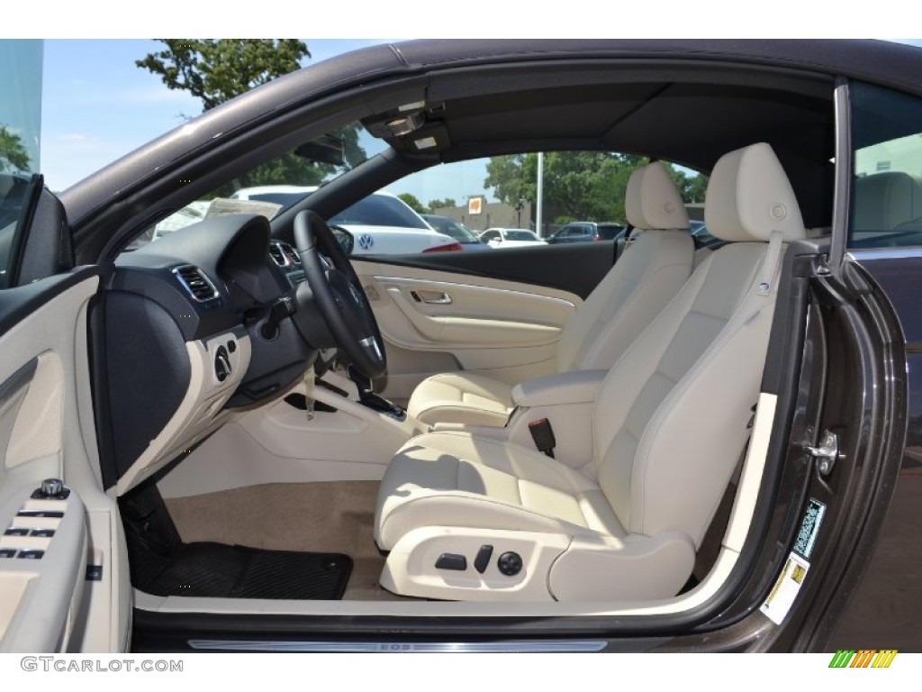 2014 Eos Komfort - Black Oak Brown Metallic / Cornsilk Beige photo #3