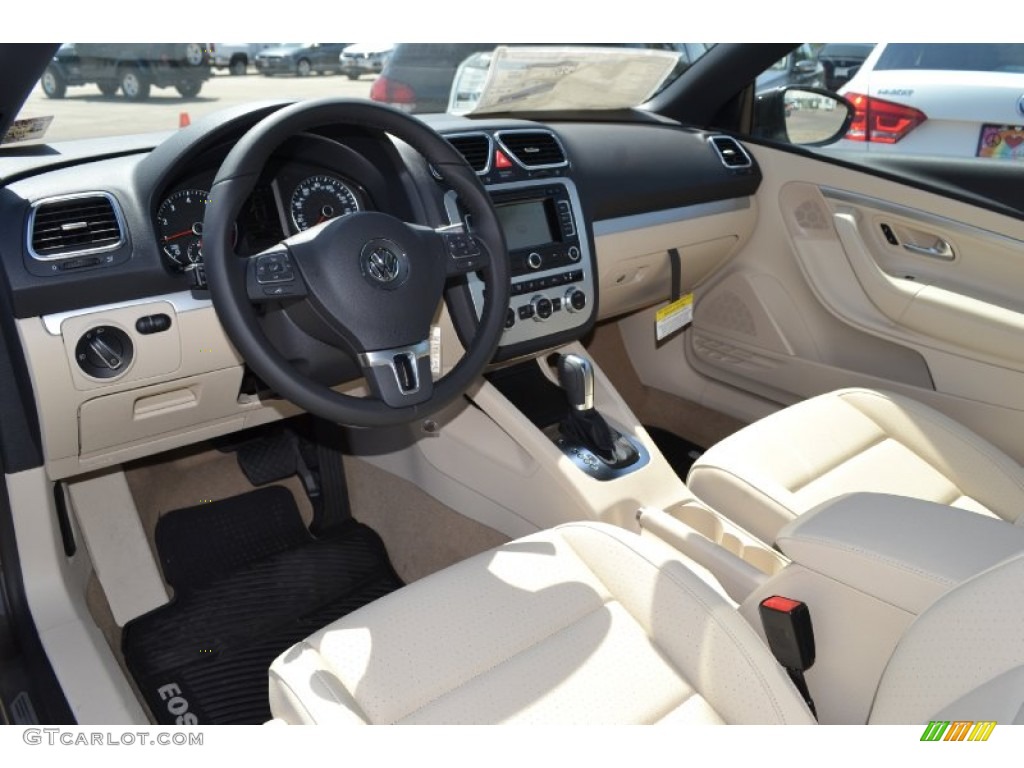 2014 Eos Komfort - Black Oak Brown Metallic / Cornsilk Beige photo #5