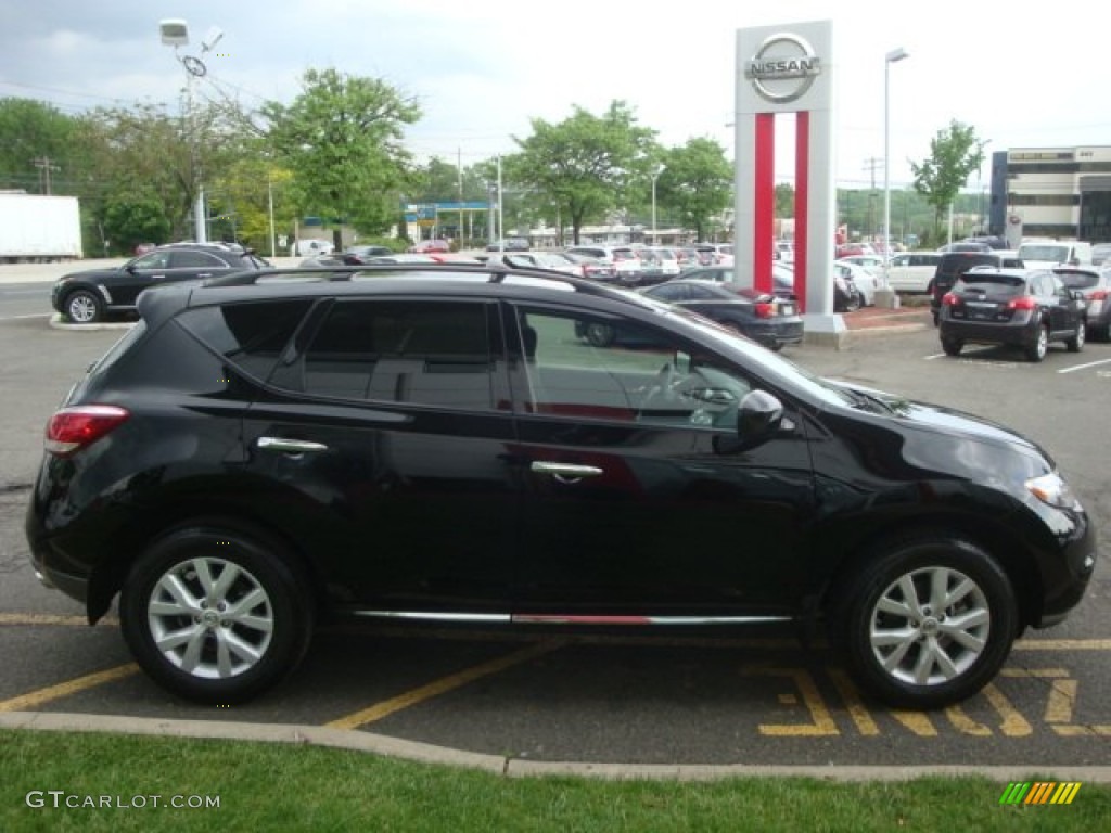 2011 Murano LE AWD - Super Black / Black photo #4