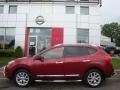 2012 Cayenne Red Nissan Rogue SL AWD  photo #8