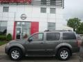 2008 Storm Gray Nissan Pathfinder SE 4x4  photo #8