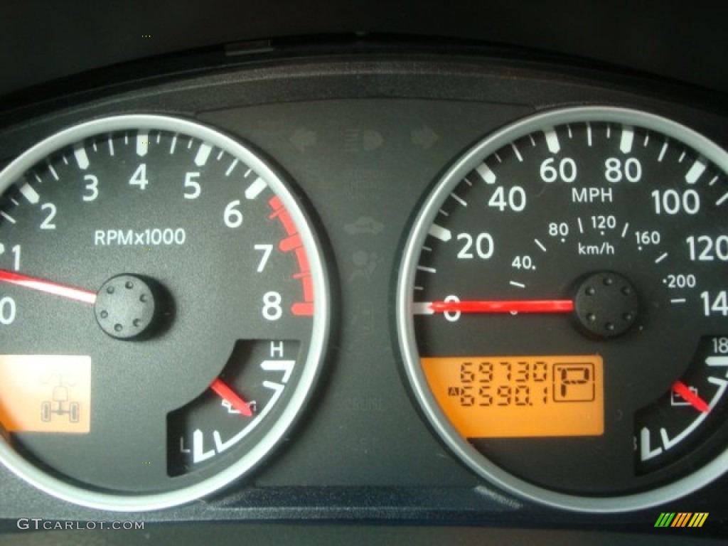 2008 Pathfinder SE 4x4 - Storm Gray / Graphite photo #10