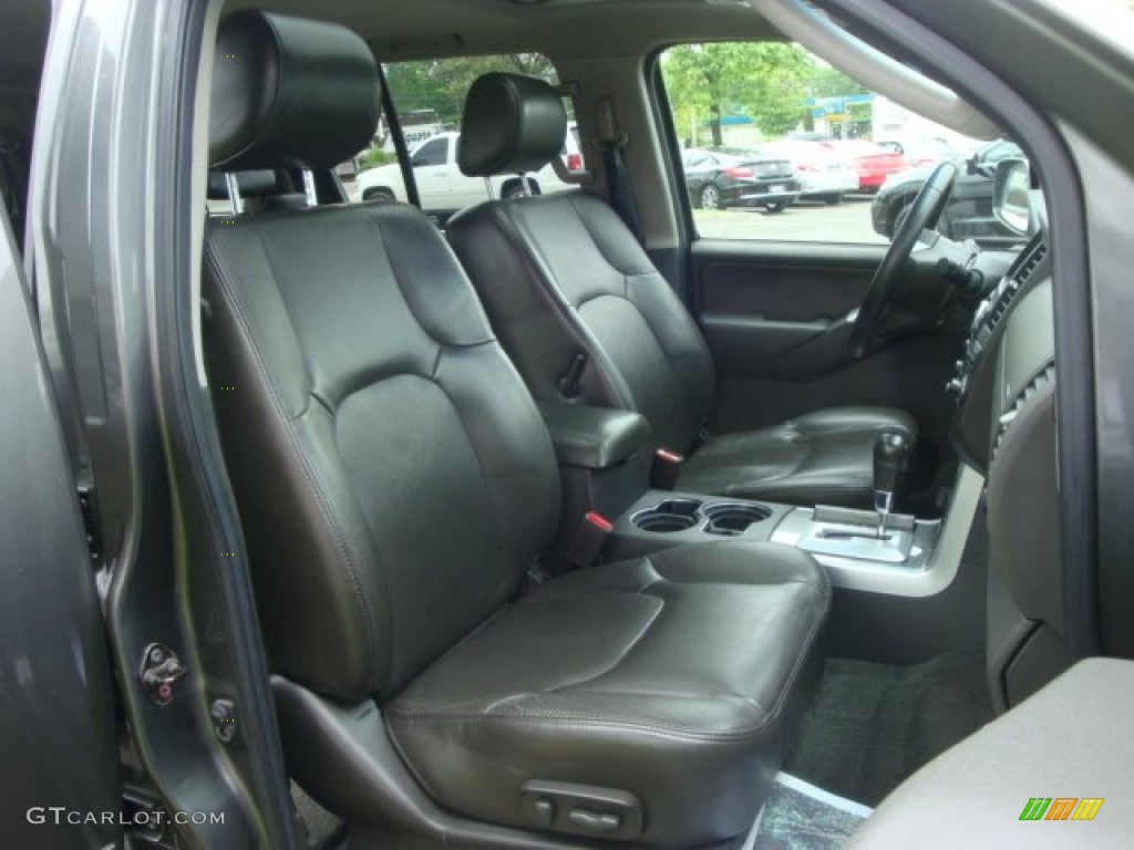 2008 Pathfinder SE 4x4 - Storm Gray / Graphite photo #19