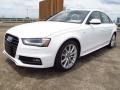 Ibis White - A4 2.0T quattro Sedan Photo No. 5