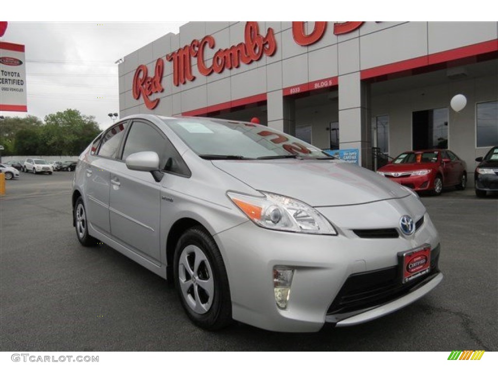 2012 Prius 3rd Gen Four Hybrid - Classic Silver Metallic / Misty Gray photo #1