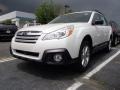 Satin White Pearl - Outback 2.5i Premium Photo No. 1