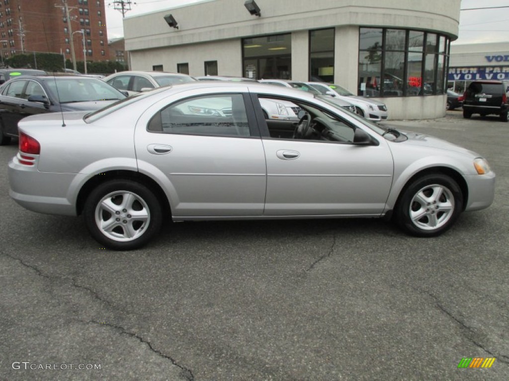 2005 Stratus SXT Sedan - Bright Silver Metallic / Dark Slate Gray photo #7