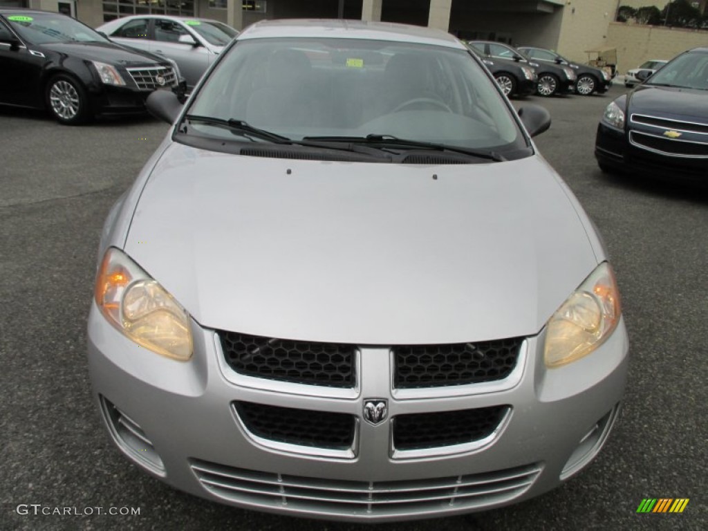 2005 Stratus SXT Sedan - Bright Silver Metallic / Dark Slate Gray photo #9