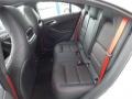 2014 Mercedes-Benz CLA AMG Black/Red Cut Interior Rear Seat Photo