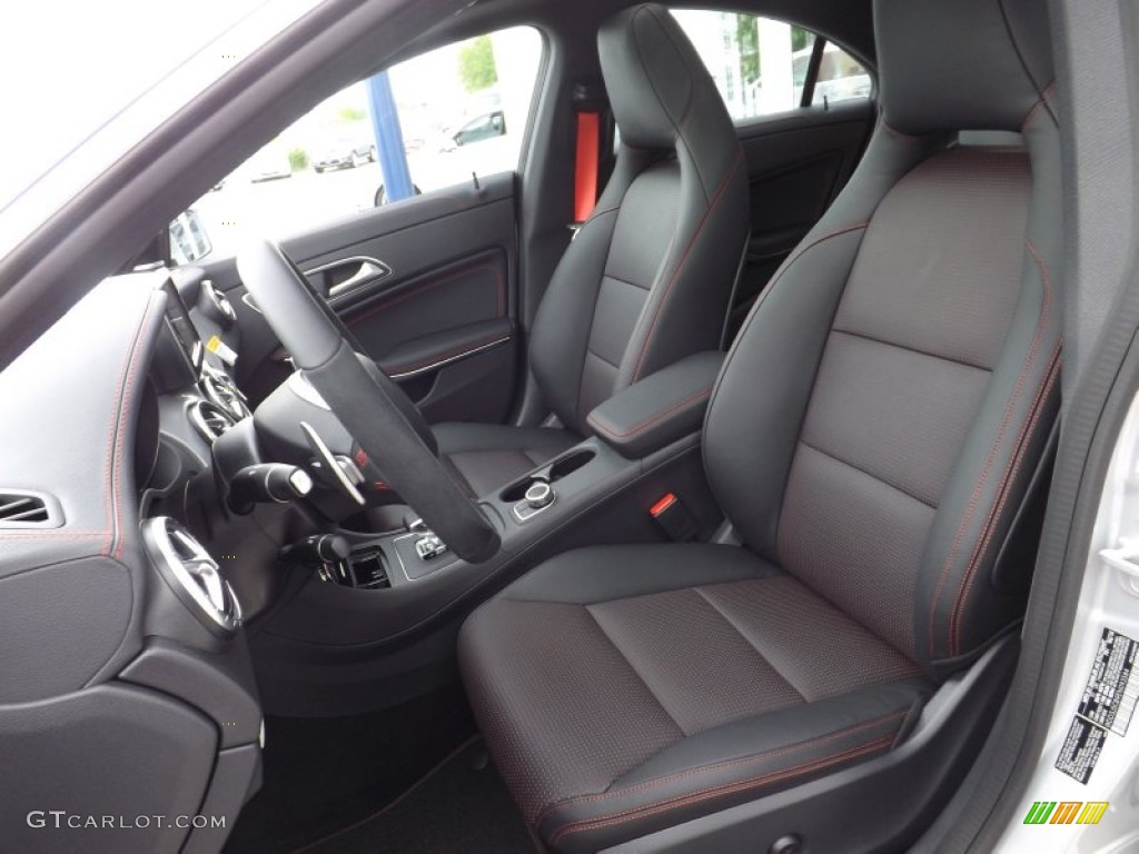 AMG Black/Red Cut Interior 2014 Mercedes-Benz CLA 45 AMG Photo #93840424