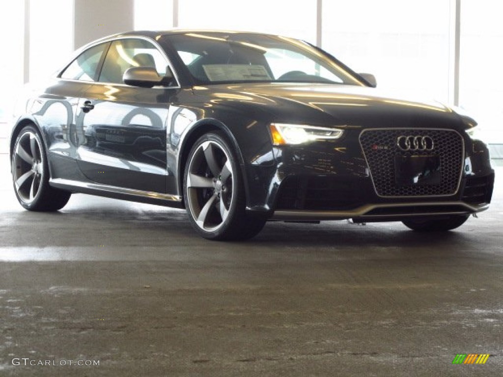 2014 RS 5 Coupe quattro - Phantom Black Pearl / Black/Rock Gray photo #1