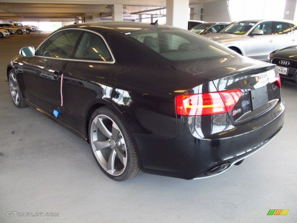 2014 RS 5 Coupe quattro - Phantom Black Pearl / Black/Rock Gray photo #4