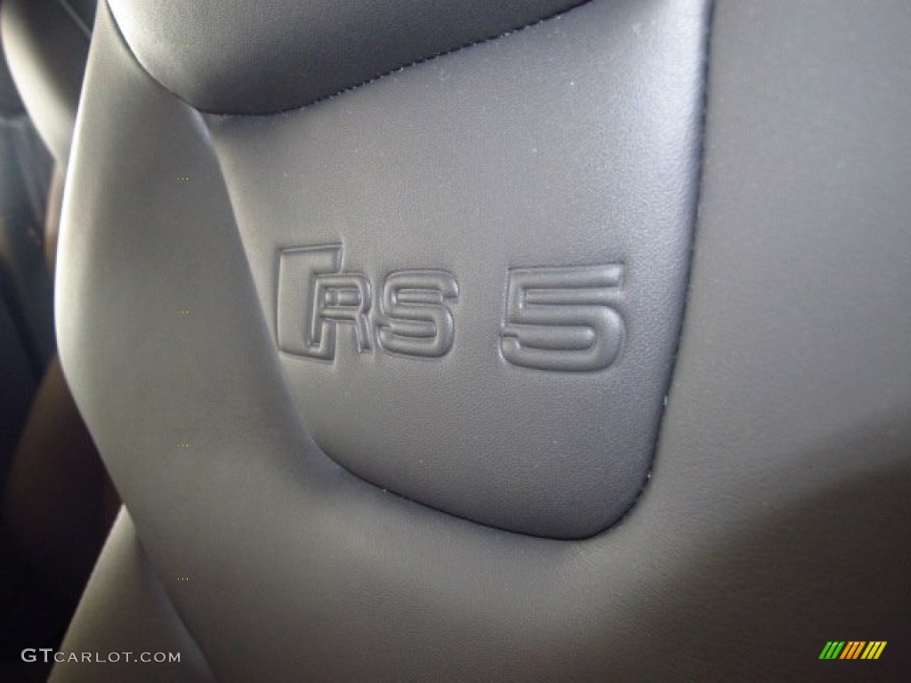 2014 RS 5 Coupe quattro - Phantom Black Pearl / Black/Rock Gray photo #16
