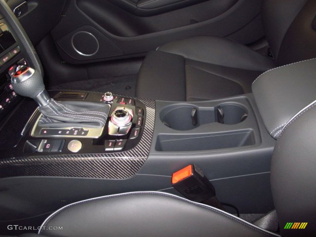 2014 RS 5 Coupe quattro - Phantom Black Pearl / Black/Rock Gray photo #18