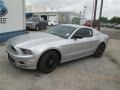 2014 Ingot Silver Ford Mustang V6 Coupe  photo #1