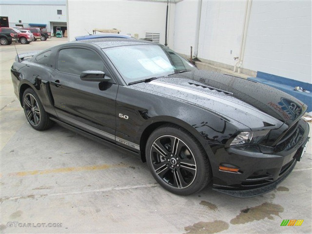 2014 Mustang GT/CS California Special Coupe - Black / California Special Charcoal Black/Miko Suede photo #1