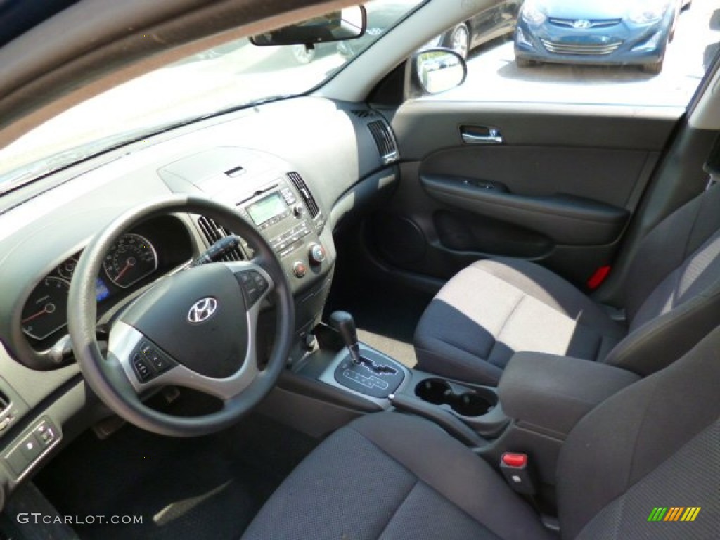 2012 Elantra GLS Touring - Atlantic Blue / Black photo #16