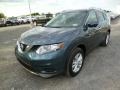 2014 Graphite Blue Nissan Rogue SV AWD  photo #3
