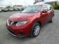 2014 Cayenne Red Nissan Rogue S  photo #3