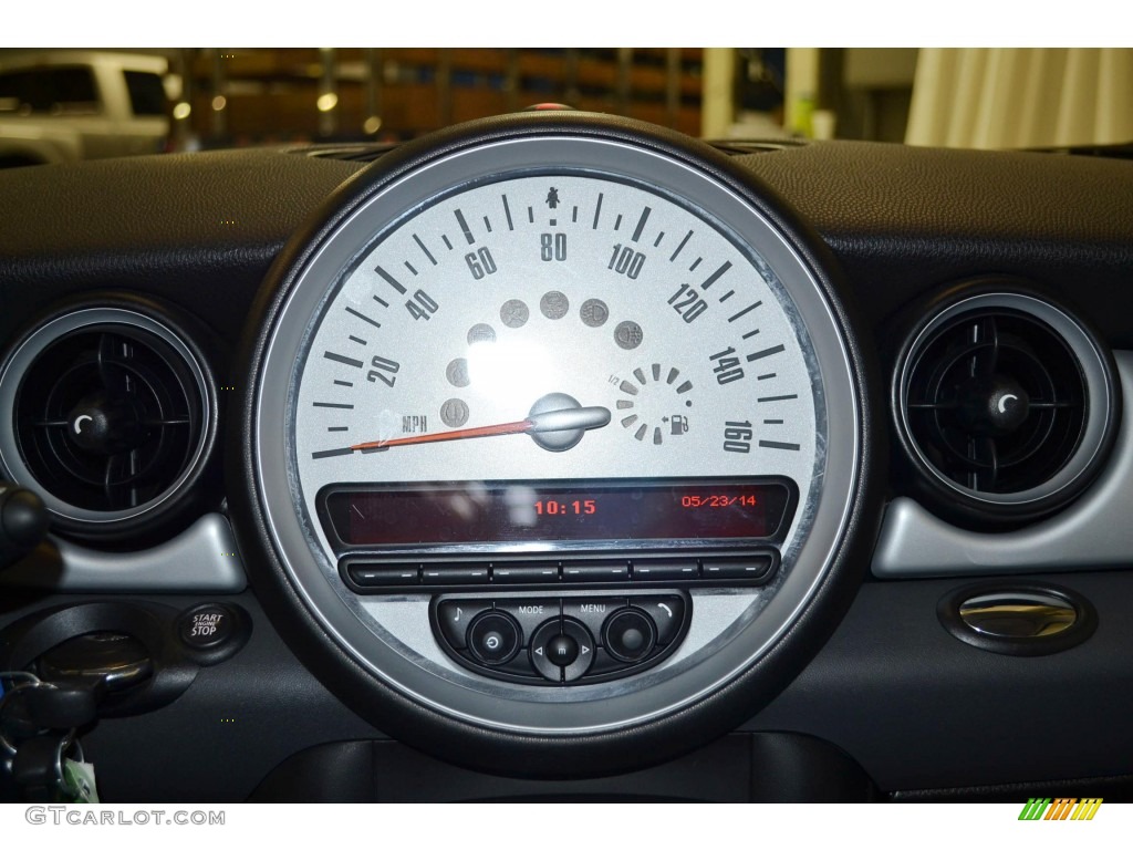 2011 Cooper Hardtop - Horizon Blue Metallic / Carbon Black photo #21