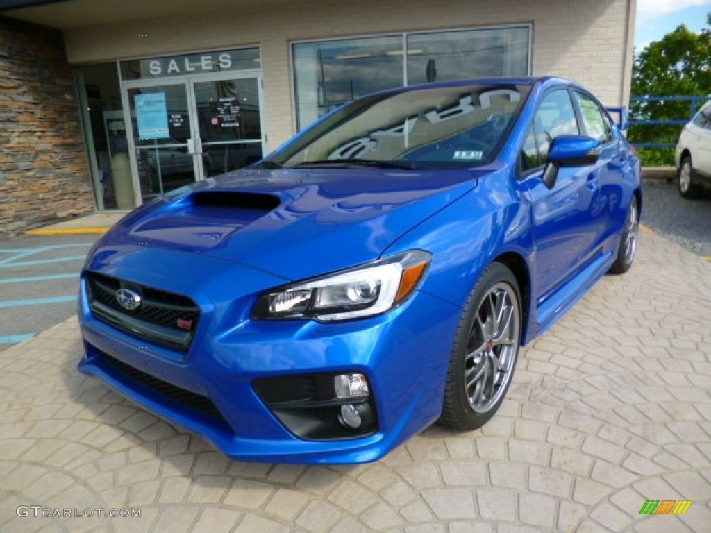 WR Blue Pearl 2015 Subaru WRX STI Limited Exterior Photo #93847585