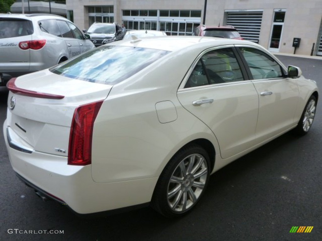 2014 ATS 3.6L AWD - White Diamond Tricoat / Light Platinum/Brownstone photo #13