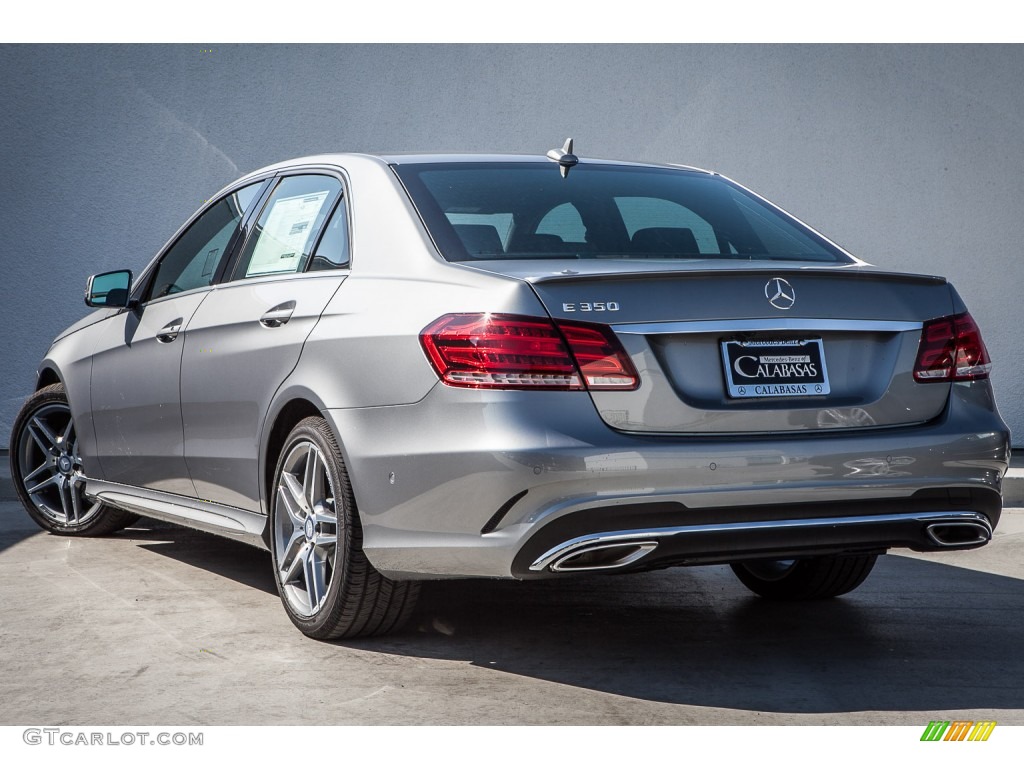 2014 E 350 Sport Sedan - Paladium Silver Metallic / Black photo #2
