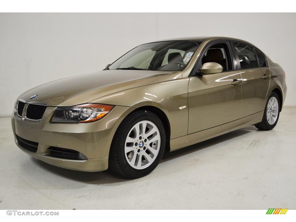 2006 3 Series 325i Sedan - Sonora Metallic / Terra/Black Dakota Leather photo #10