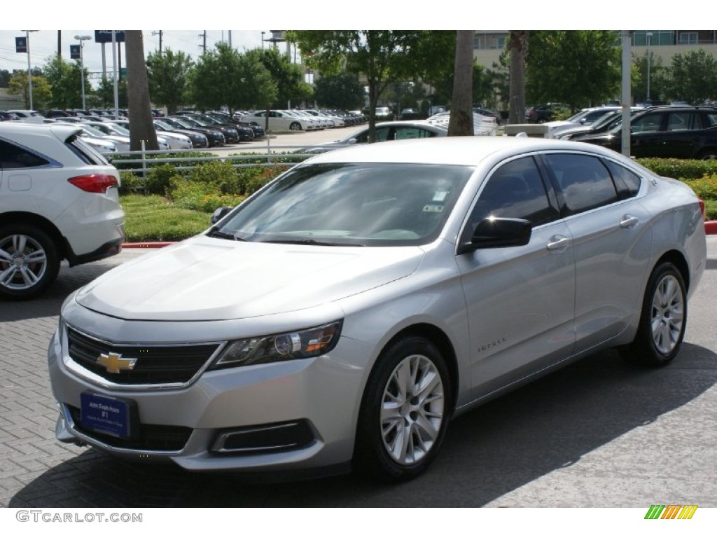 2014 Impala LS - Silver Ice Metallic / Jet Black/Dark Titanium photo #2