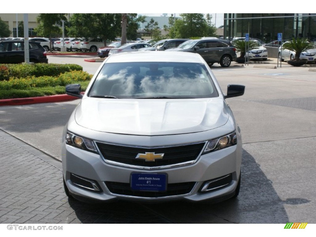2014 Impala LS - Silver Ice Metallic / Jet Black/Dark Titanium photo #4