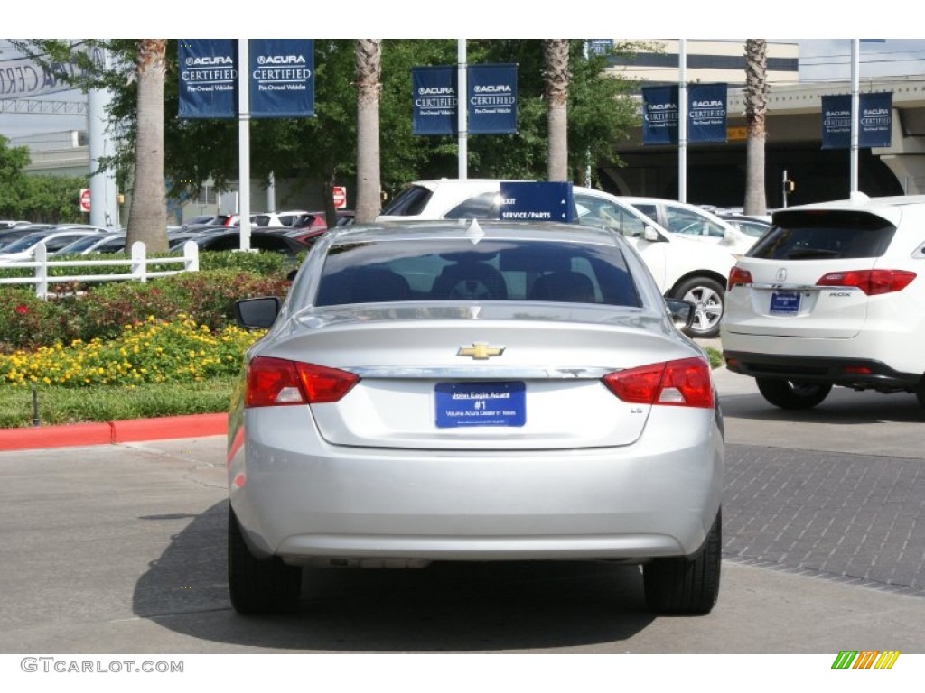 2014 Impala LS - Silver Ice Metallic / Jet Black/Dark Titanium photo #5