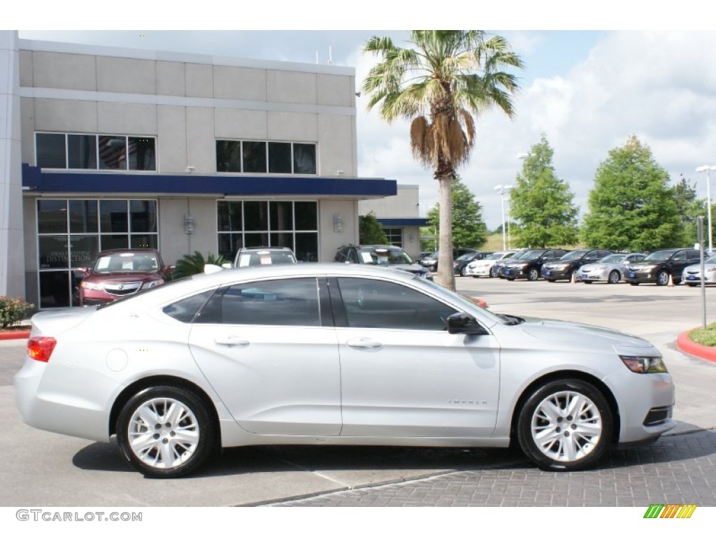 2014 Impala LS - Silver Ice Metallic / Jet Black/Dark Titanium photo #7