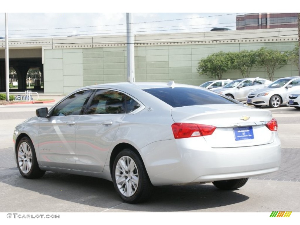 2014 Impala LS - Silver Ice Metallic / Jet Black/Dark Titanium photo #8