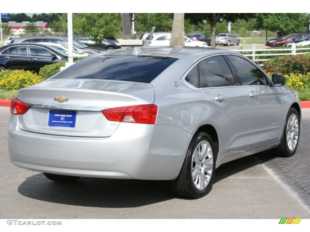 2014 Impala LS - Silver Ice Metallic / Jet Black/Dark Titanium photo #9