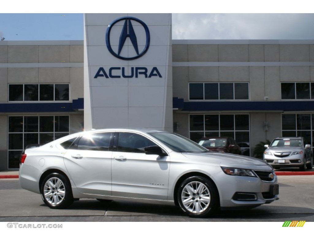 2014 Impala LS - Silver Ice Metallic / Jet Black/Dark Titanium photo #10