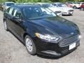 2014 Tuxedo Black Ford Fusion S  photo #1