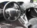 2014 Sterling Gray Ford Focus SE Hatchback  photo #3