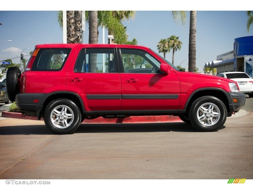 1999 CR-V EX 4WD - Milano Red / Charcoal photo #9