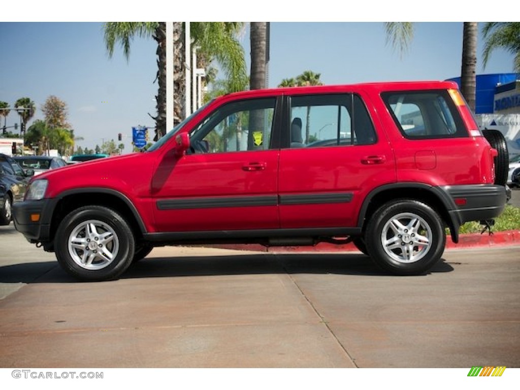 1999 CR-V EX 4WD - Milano Red / Charcoal photo #12