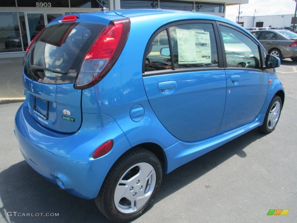 Aqua Marine Blue 2014 Mitsubishi i-MiEV ES Exterior Photo #93856804