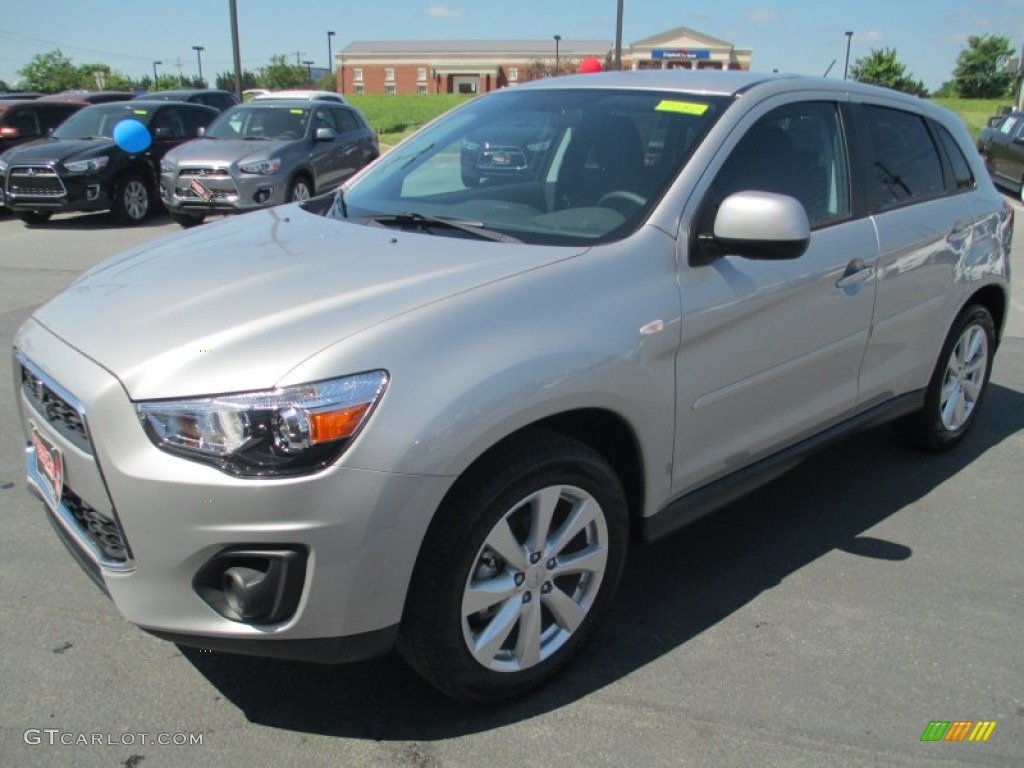 Quick Silver Metallic 2014 Mitsubishi Outlander Sport ES Exterior Photo #93856888