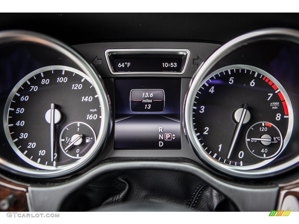 2014 Mercedes-Benz ML 550 4Matic Gauges Photo #93858081