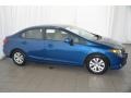 Dyno Blue Pearl - Civic LX Sedan Photo No. 5