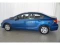 Dyno Blue Pearl - Civic LX Sedan Photo No. 10