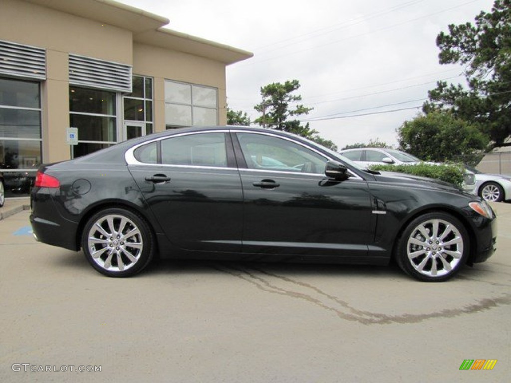 Botanical Green Metallic 2011 Jaguar XF Premium Sport Sedan Exterior Photo #93860045