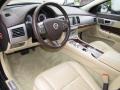 Barley Beige/Truffle Brown 2011 Jaguar XF Premium Sport Sedan Interior Color