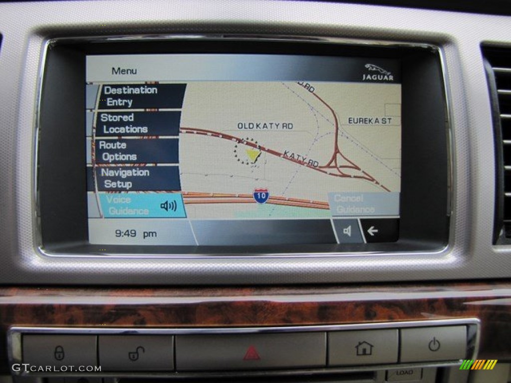 2011 Jaguar XF Premium Sport Sedan Navigation Photo #93860255
