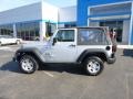 2008 Bright Silver Metallic Jeep Wrangler X 4x4  photo #2