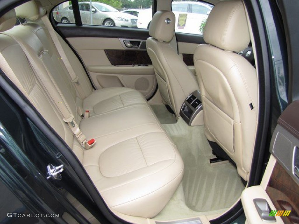 2011 Jaguar XF Premium Sport Sedan Rear Seat Photo #93860441