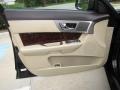 Barley Beige/Truffle Brown 2011 Jaguar XF Premium Sport Sedan Door Panel